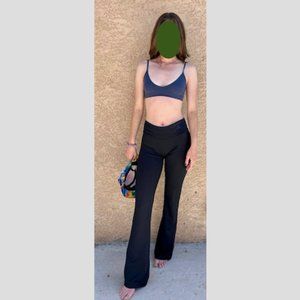 adidas Women's Black, fit & flare, Mid-rise leggings, size XS.